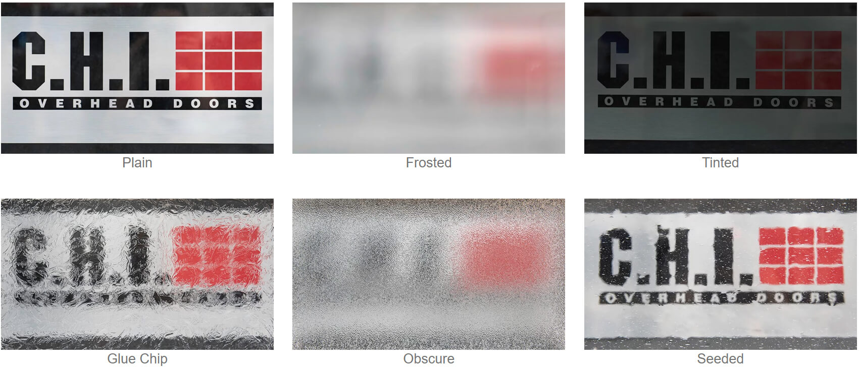 Planks Glass Options
