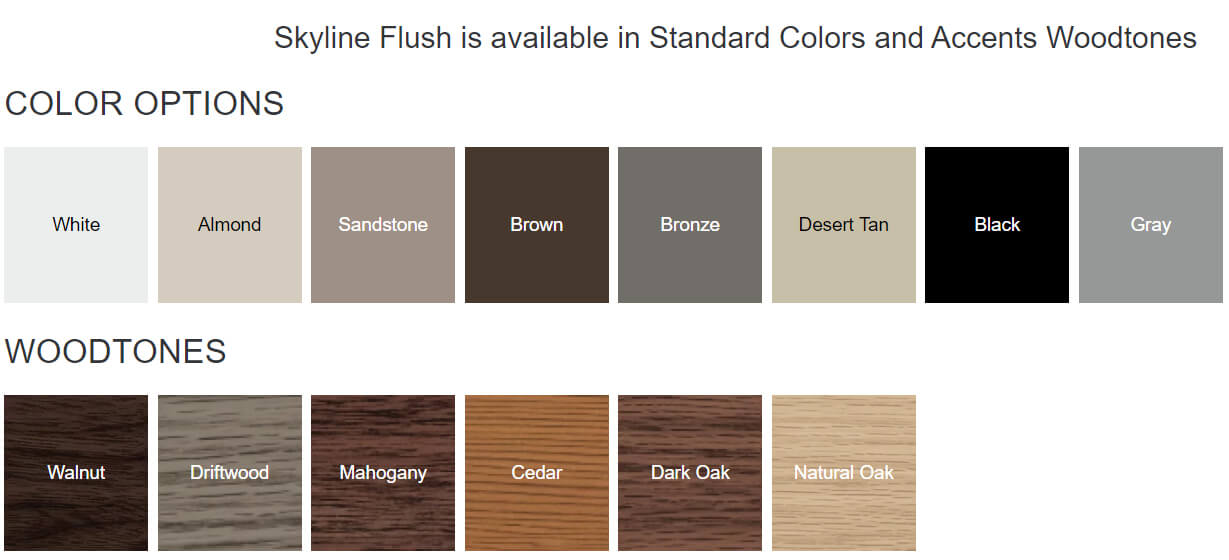 Skyline Flush Window